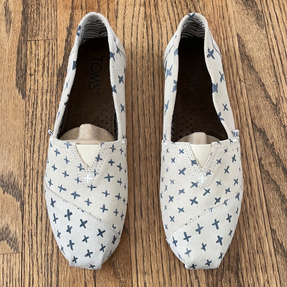 Toms Alpargata Suede size 9